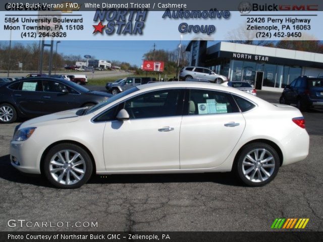 2012 Buick Verano FWD in White Diamond Tricoat