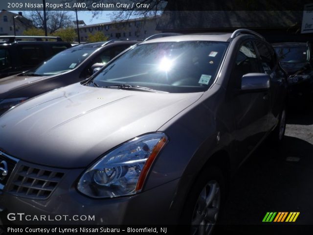 2009 Nissan Rogue SL AWD in Gotham Gray