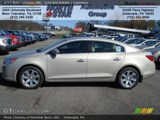 2012 Buick LaCrosse FWD in Gold Mist Metallic