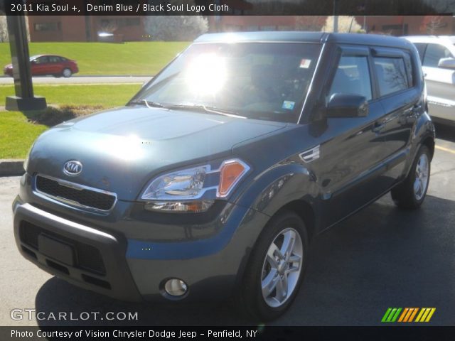 2011 Kia Soul + in Denim Blue