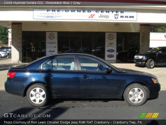 2008 Hyundai Sonata GLS in Deepwater Blue