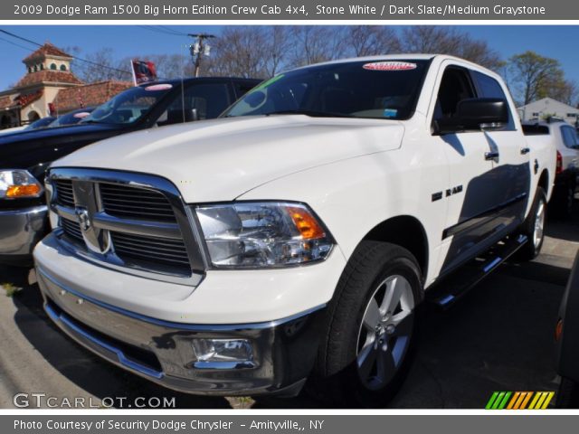 2009 Dodge Ram 1500 Big Horn Edition Crew Cab 4x4 in Stone White