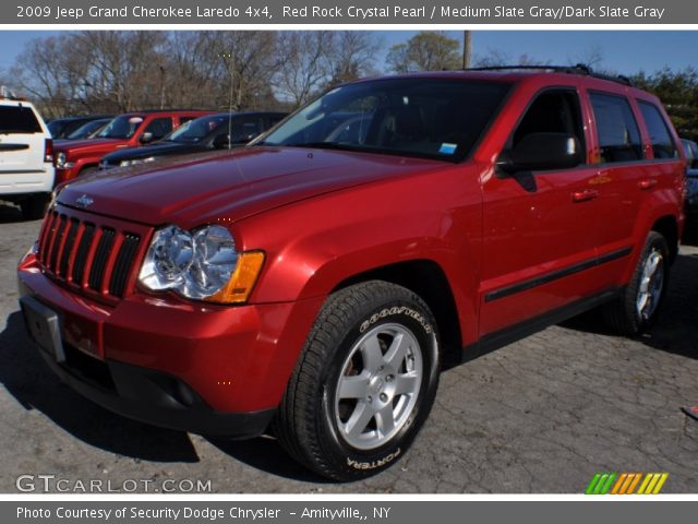 2009 Jeep Grand Cherokee Laredo 4x4 in Red Rock Crystal Pearl