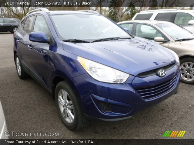 2010 Hyundai Tucson GLS AWD in Iris Blue