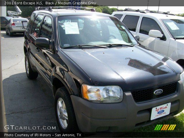 2001 Ford Escape XLS in Black