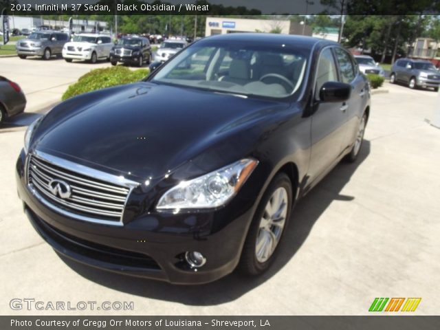 2012 Infiniti M 37 Sedan in Black Obsidian