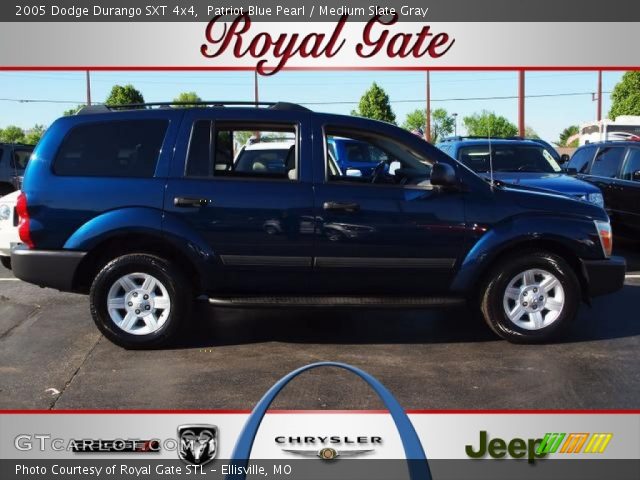 2005 Dodge Durango SXT 4x4 in Patriot Blue Pearl
