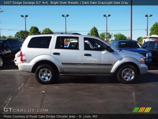 2007 Dodge Durango SLT 4x4 in Bright Silver Metallic