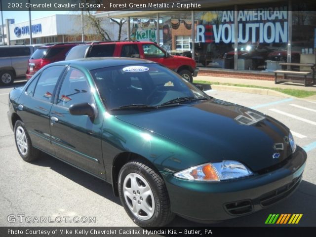 2002 Chevrolet Cavalier LS Sedan in Forest Green Metallic