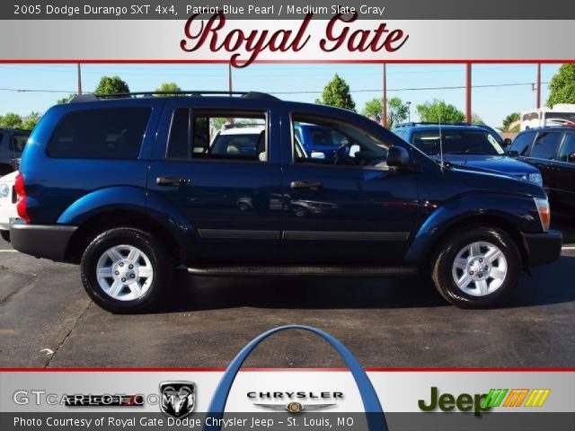 2005 Dodge Durango SXT 4x4 in Patriot Blue Pearl