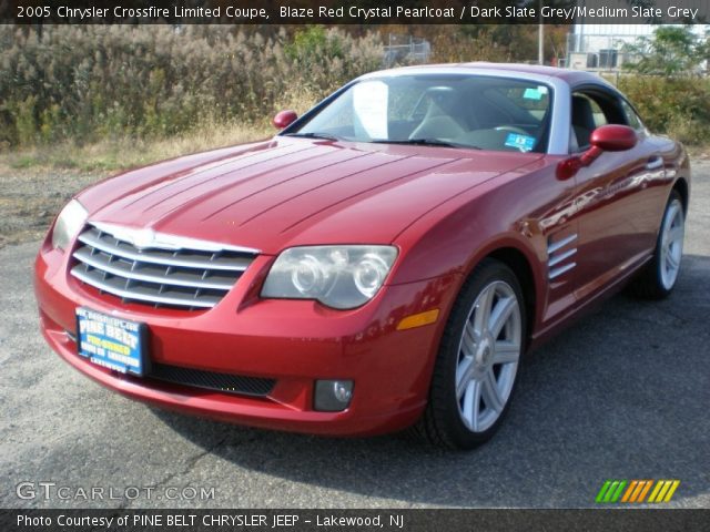 2005 Chrysler Crossfire Limited Coupe in Blaze Red Crystal Pearlcoat