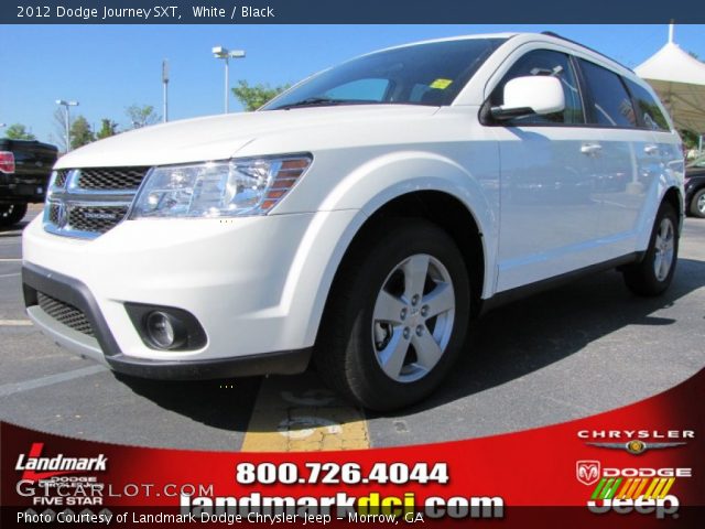 2012 Dodge Journey SXT in White