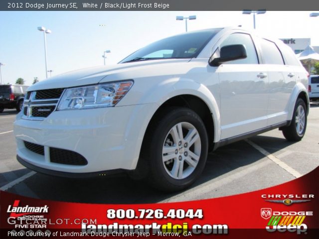 2012 Dodge Journey SE in White