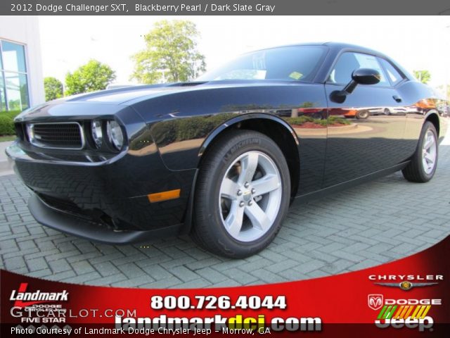 2012 Dodge Challenger SXT in Blackberry Pearl