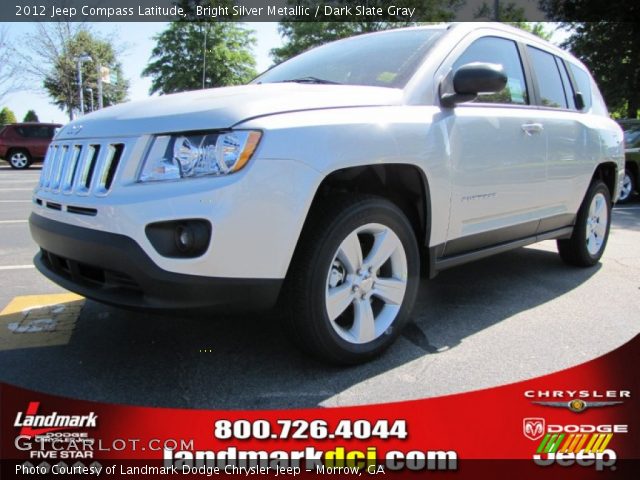 2012 Jeep Compass Latitude in Bright Silver Metallic