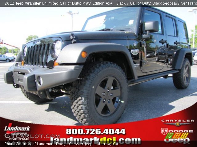 2012 Jeep Wrangler Unlimited Call of Duty: MW3 Edition 4x4 in Black