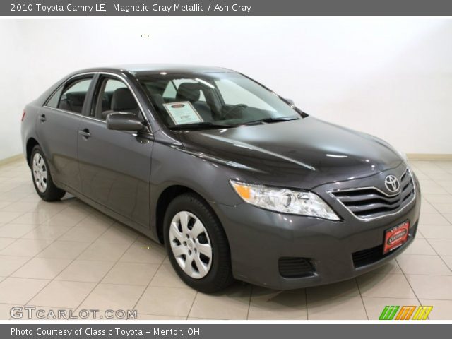 2010 Toyota Camry LE in Magnetic Gray Metallic