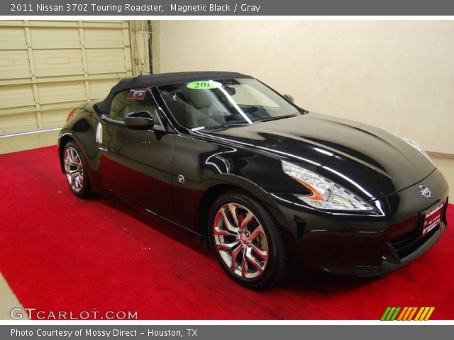 2011 Nissan 370Z Touring Roadster in Magnetic Black