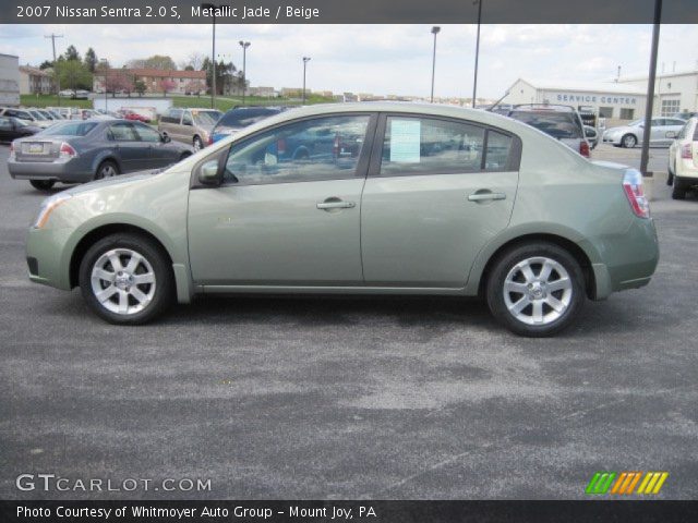 2007 Nissan Sentra 2.0 S in Metallic Jade