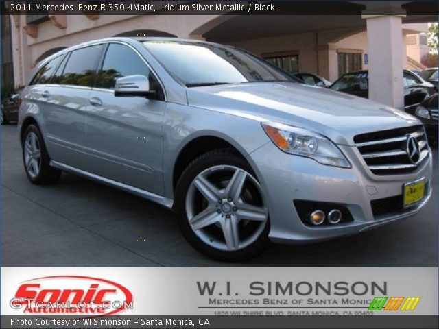 2011 Mercedes-Benz R 350 4Matic in Iridium Silver Metallic