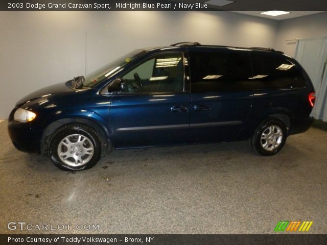 2003 Dodge Grand Caravan Sport in Midnight Blue Pearl