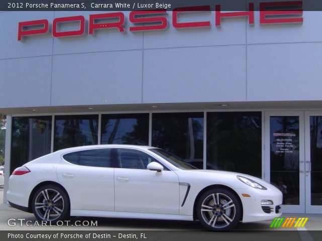 2012 Porsche Panamera S in Carrara White