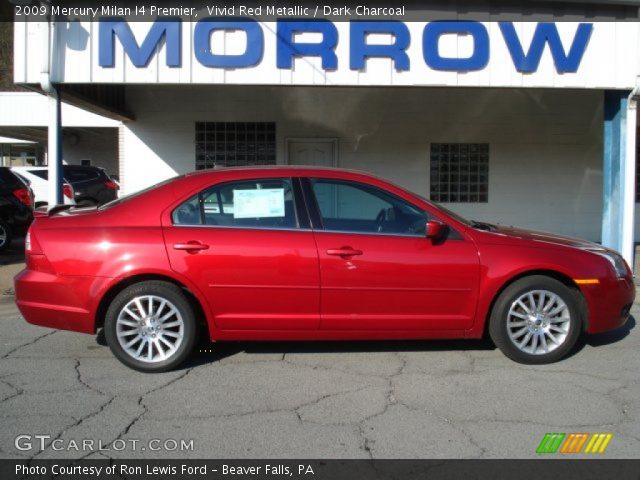 2009 Mercury Milan I4 Premier in Vivid Red Metallic