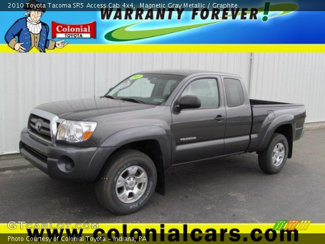 2010 Toyota Tacoma SR5 Access Cab 4x4 in Magnetic Gray Metallic