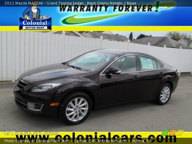 2011 Mazda MAZDA6 i Grand Touring Sedan in Black Cherry Metallic