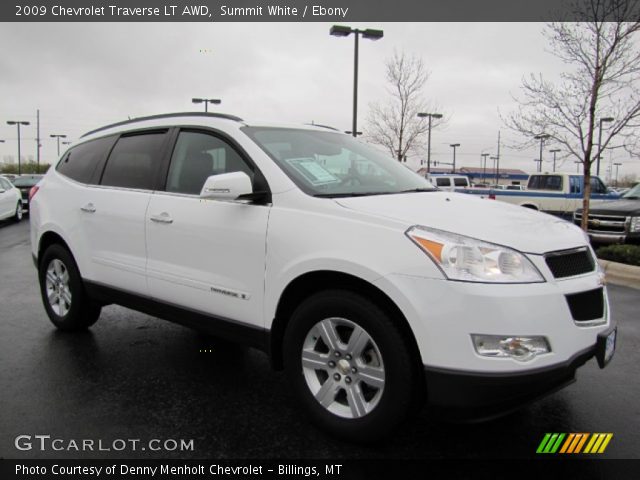 2009 Chevrolet Traverse LT AWD in Summit White