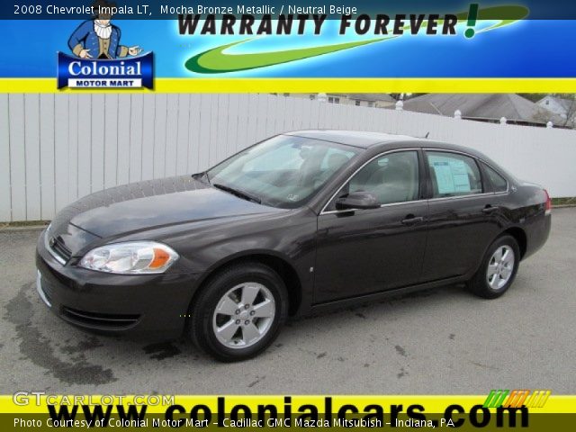 2008 Chevrolet Impala LT in Mocha Bronze Metallic