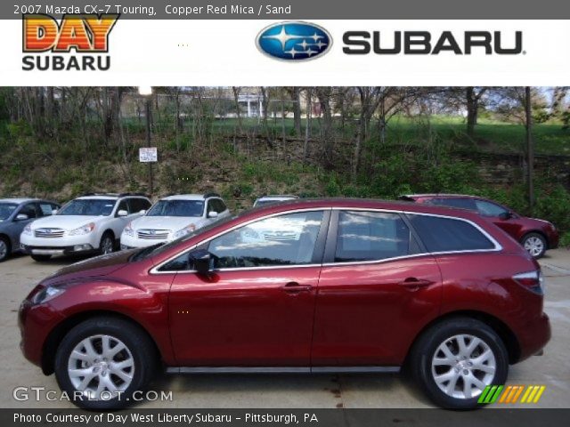 2007 Mazda CX-7 Touring in Copper Red Mica