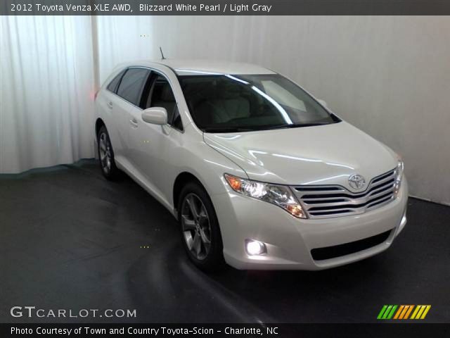 2012 Toyota Venza XLE AWD in Blizzard White Pearl