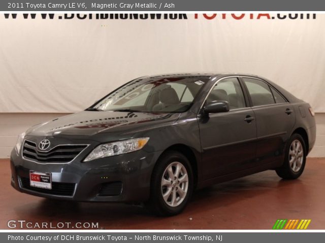 2011 Toyota Camry LE V6 in Magnetic Gray Metallic