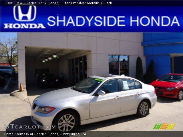 2006 BMW 3 Series 325xi Sedan in Titanium Silver Metallic