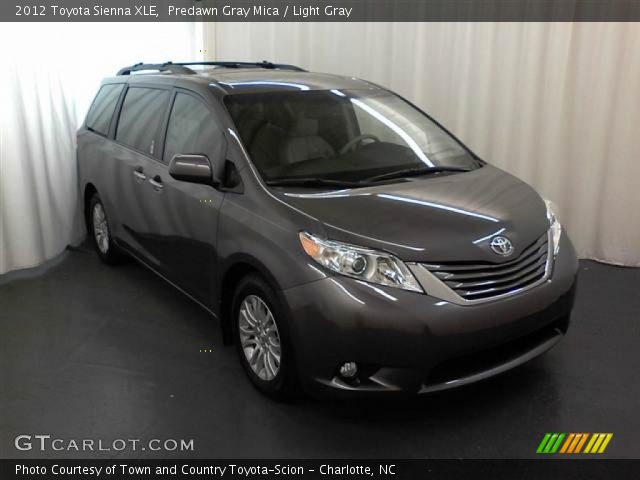 2012 Toyota Sienna XLE in Predawn Gray Mica