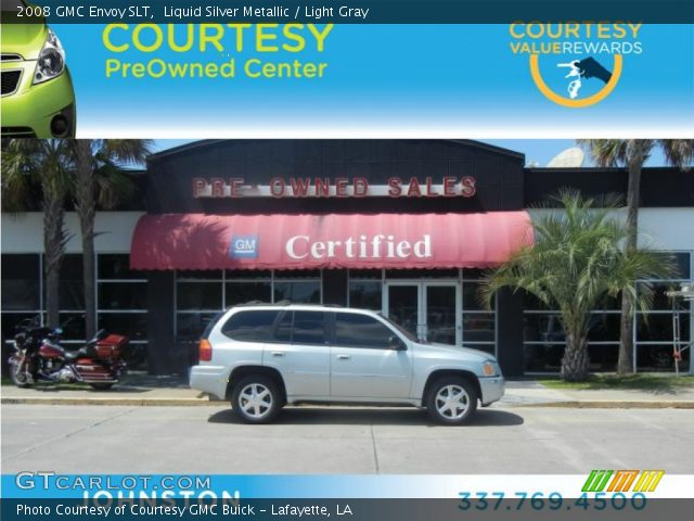 2008 GMC Envoy SLT in Liquid Silver Metallic