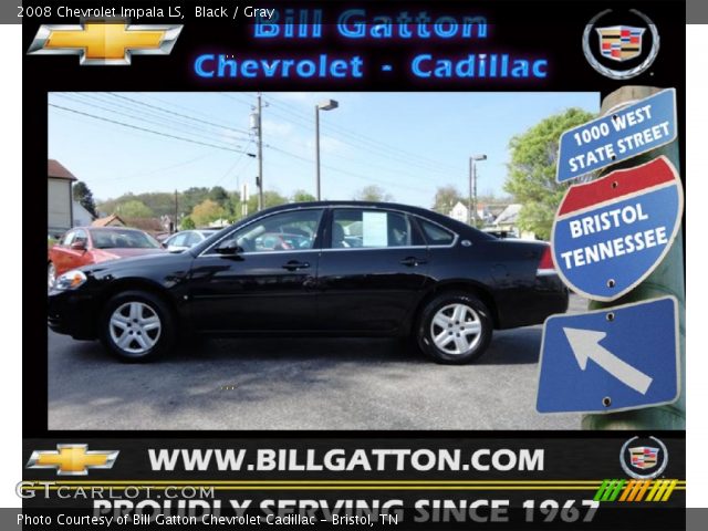 2008 Chevrolet Impala LS in Black