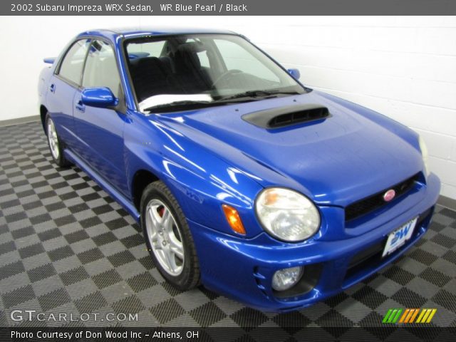 2002 Subaru Impreza WRX Sedan in WR Blue Pearl