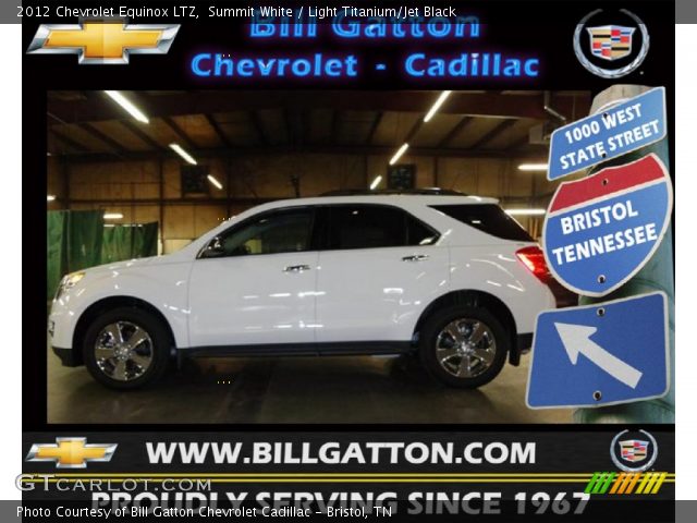 2012 Chevrolet Equinox LTZ in Summit White