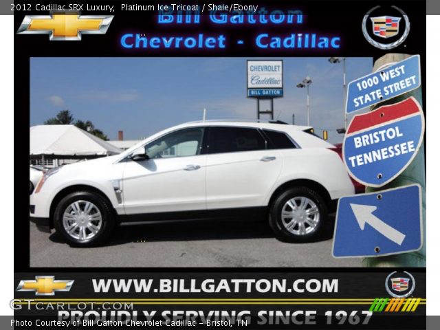 2012 Cadillac SRX Luxury in Platinum Ice Tricoat