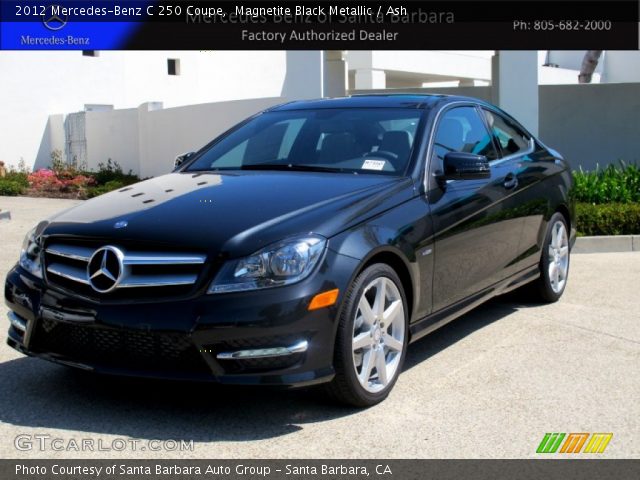 2012 Mercedes-Benz C 250 Coupe in Magnetite Black Metallic