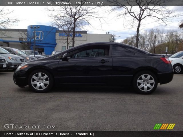 2008 Honda Civic LX Coupe in Nighthawk Black Pearl