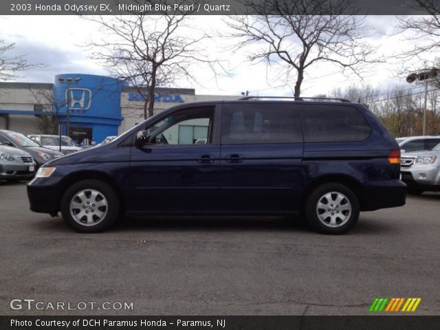 2003 Honda Odyssey EX in Midnight Blue Pearl