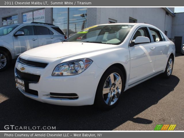 2011 Chevrolet Malibu LT in Summit White