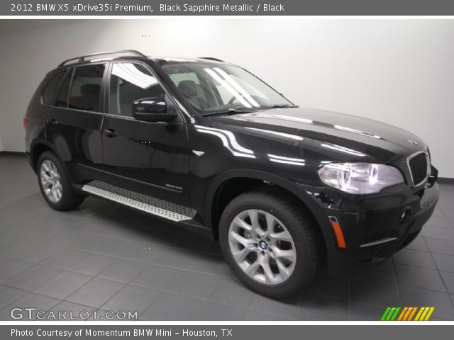2012 BMW X5 xDrive35i Premium in Black Sapphire Metallic