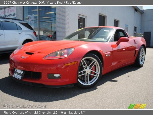 2007 Chevrolet Corvette Z06 in Victory Red