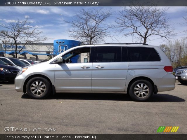 2008 Honda Odyssey EX-L in Silver Pearl Metallic