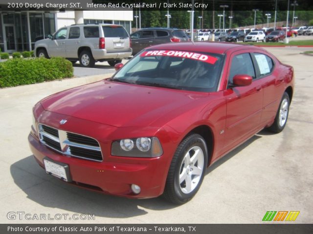 2010 Dodge Charger SXT in Inferno Red Crystal Pearl