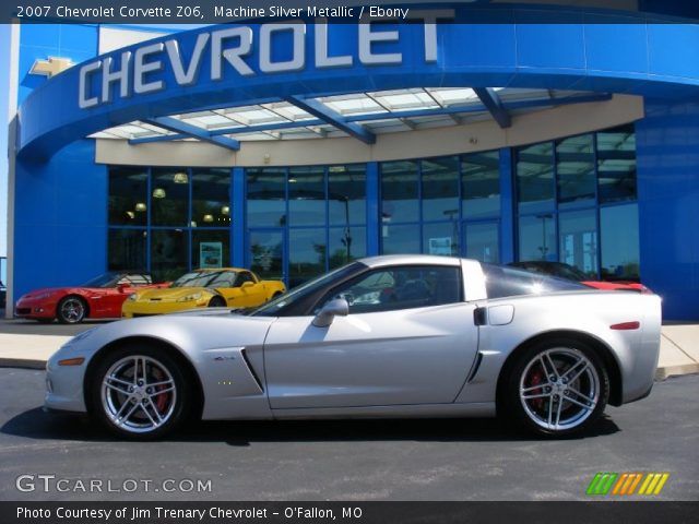 2007 Chevrolet Corvette Z06 in Machine Silver Metallic